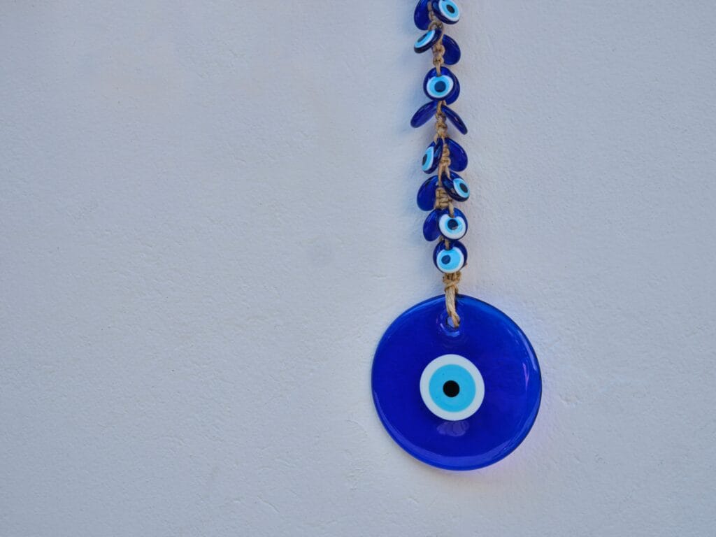 Evil Eye Ornament Hanging on Wall